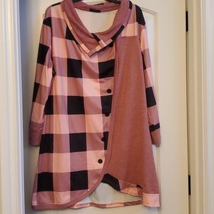 Reborn pink and black top